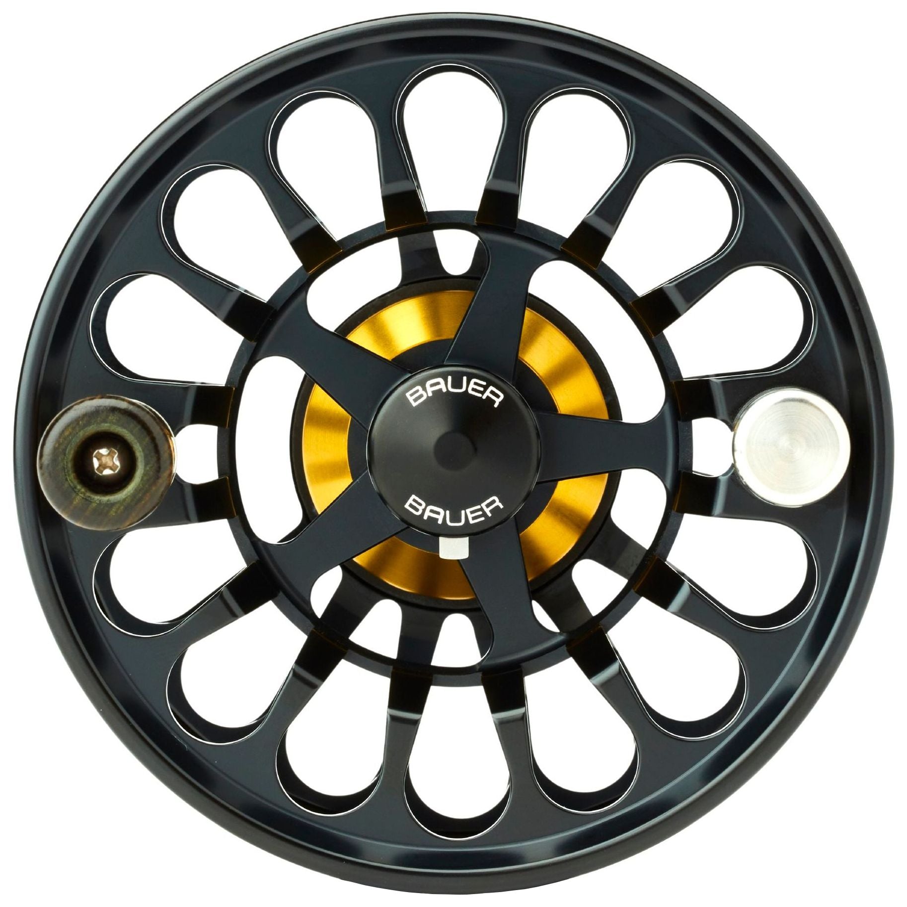 Bauer RX Fly Reel Spool Black Image 01
