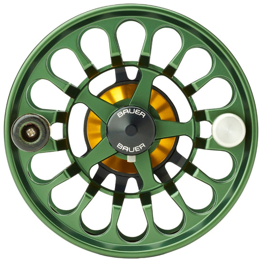 Bauer RX Fly Reel Spool Dark Green Image 01