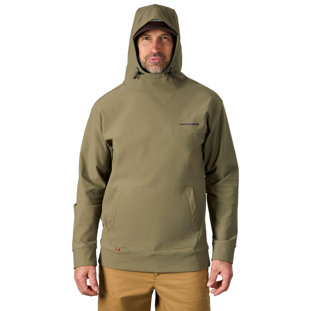 Grundens Men's Kryall Hoodie Forest Image 07