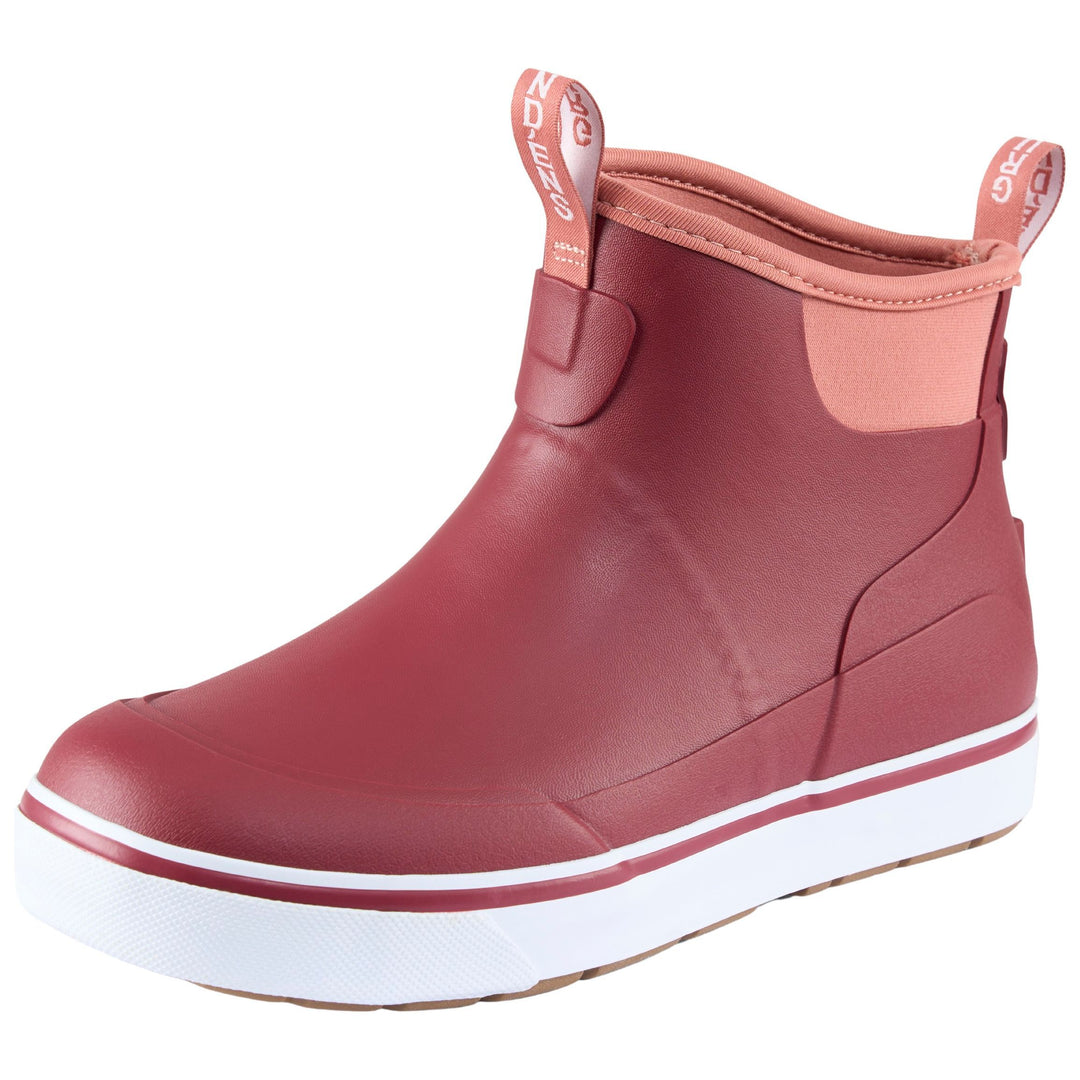 Grundens Women's Deck Boss Ankle Boot Cherry Image 04