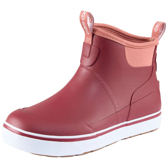 Grundens Women's Deck Boss Ankle Boot Cherry Image 04