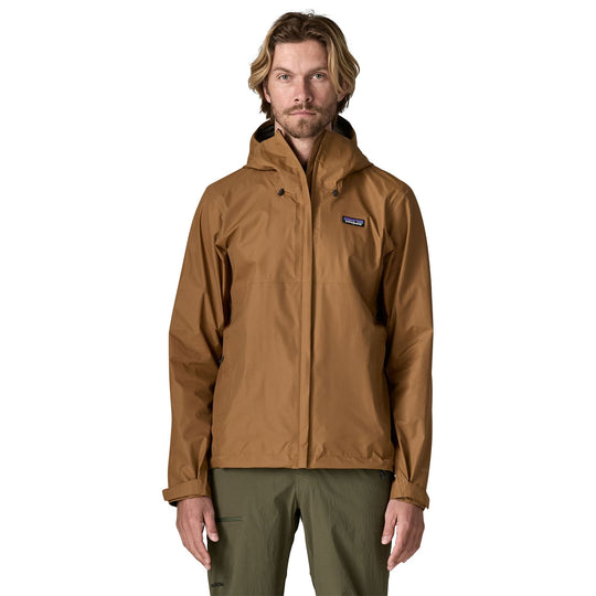Patagonia Men's Torrentshell 3L Rain Jacket Deer Brown Image 02