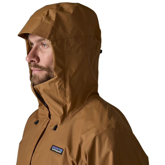 Patagonia Men's Torrentshell 3L Rain Jacket Deer Brown Image 05