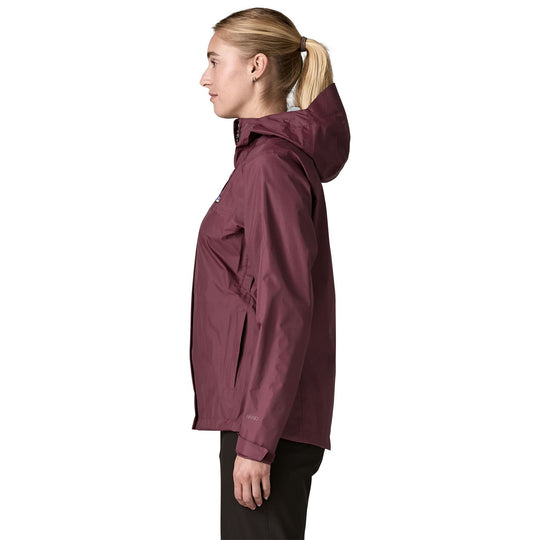 Patagonia Women's Torrentshell 3L Rain Jacket Berry Fig Image 03