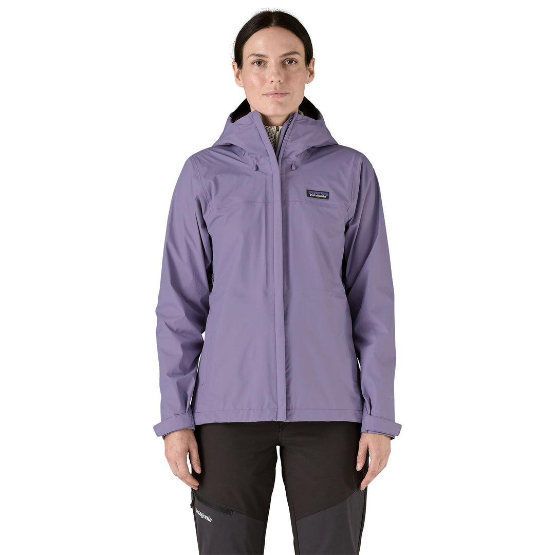 Patagonia Women's Torrentshell 3L Rain Jacket Concrete Purple Image 02