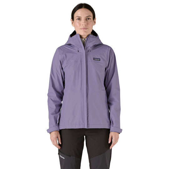 Patagonia Women's Torrentshell 3L Rain Jacket Concrete Purple Image 02
