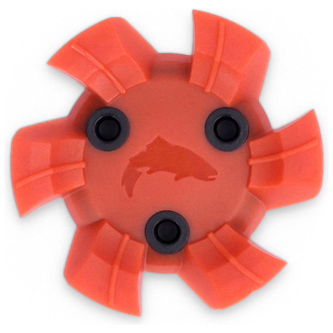 Simms G4 Pro Powerlock Cleats - TPR Simms Orange Image 01
