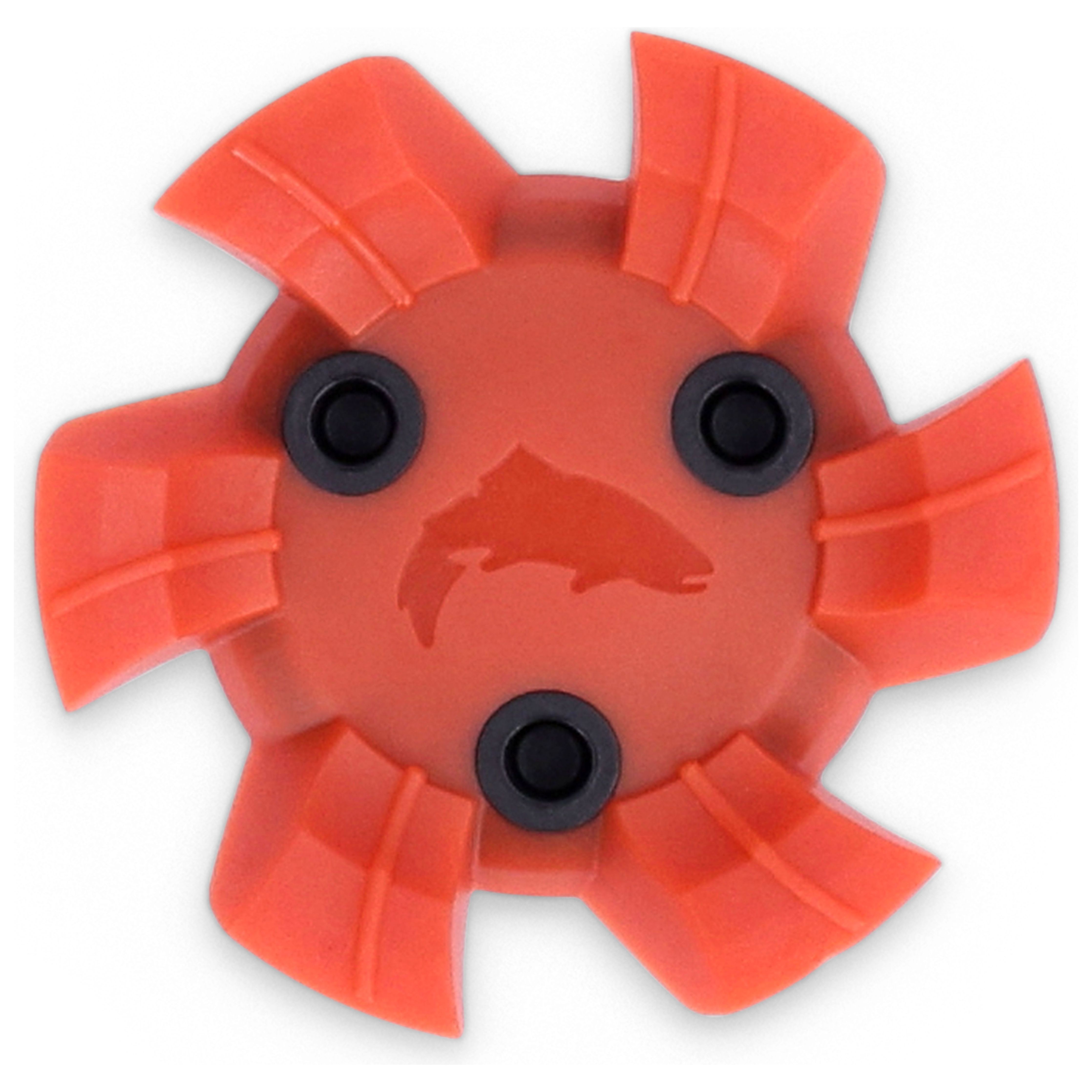 Simms G4 Pro Powerlock Cleats - TPR Simms Orange Image 01