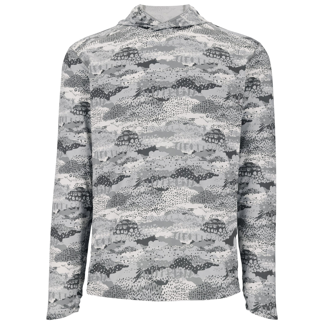 Simms Men's Bugstopper SolarFlex Hoody Shroud Sterling Image 01