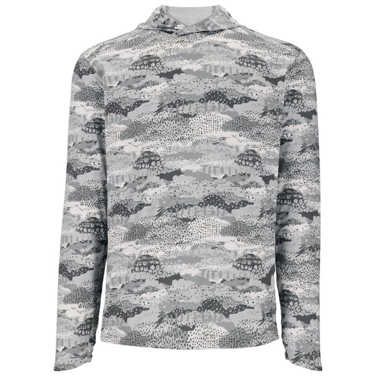 Simms Men's Bugstopper SolarFlex Hoody Shroud Sterling Image 01