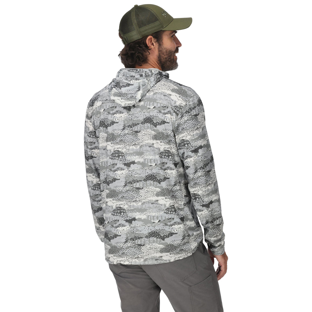 Simms Men's Bugstopper SolarFlex Hoody Shroud Sterling Image 03