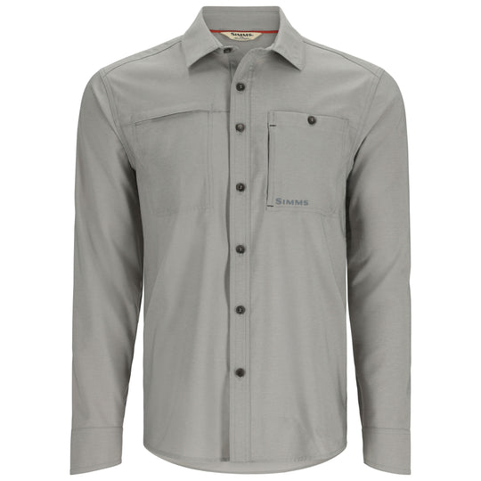 Simms Men's Challenger LS Shirt Cinder Image 01