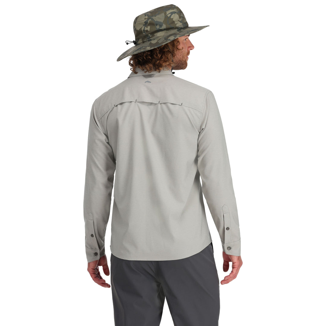 Simms Men's Challenger LS Shirt Cinder Image 03