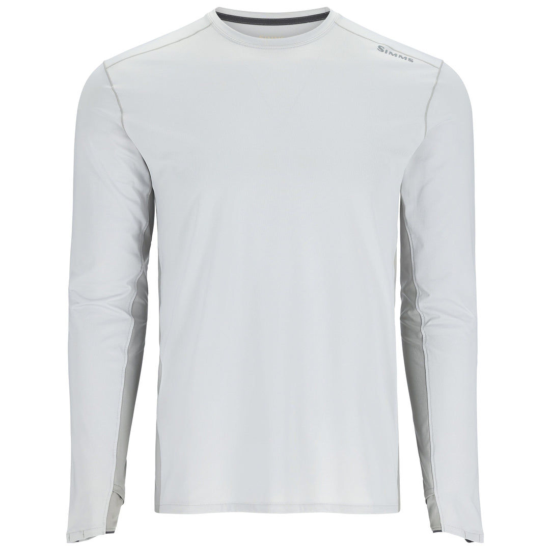 Simms Men's SolarFlex Crew Sterling / Cinder Image 01