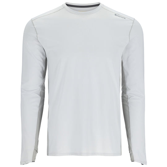 Simms Men's SolarFlex Crew Sterling / Cinder Image 01
