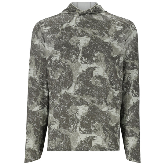 Simms Men's SolarFlex Hoody Back Eddy Willow Image 01
