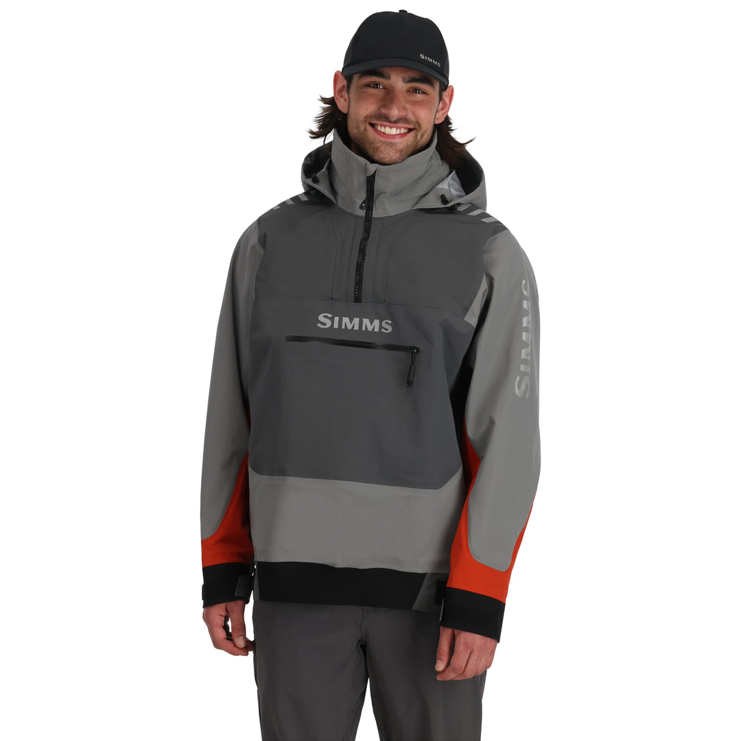 Simms Men's Splash Cast Jacket Steel Image 03