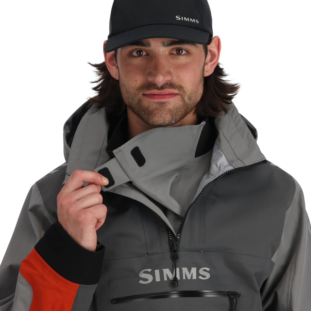 Simms Men's Splash Cast Jacket Steel Image 05