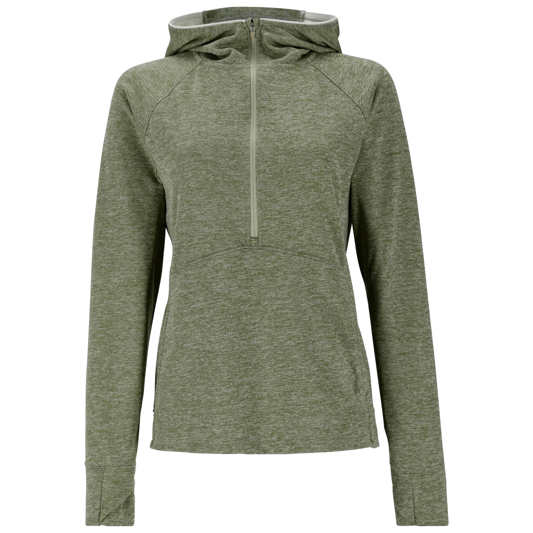 Simms Women's BugStopper Hoody Aspen Heather Image 01