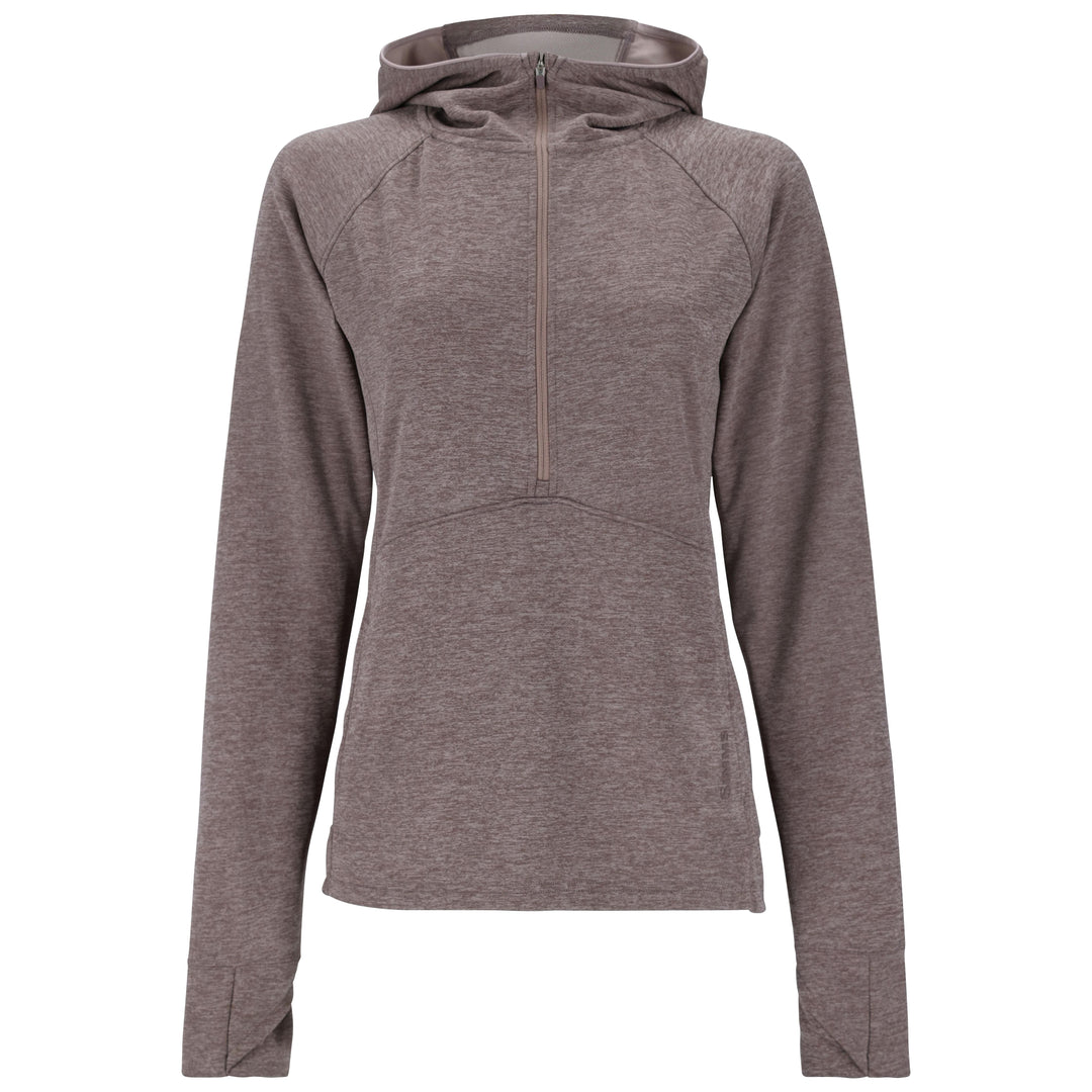 Simms Women's BugStopper Hoody Heron Heather Image 01