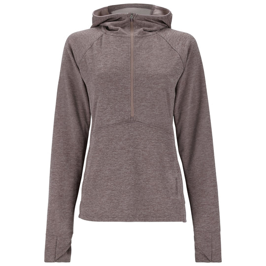 Simms Women's BugStopper Hoody Heron Heather Image 01