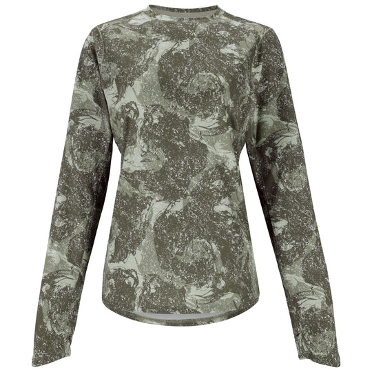 Simms Women's SolarFlex Crew Back Eddy Willow Image 01