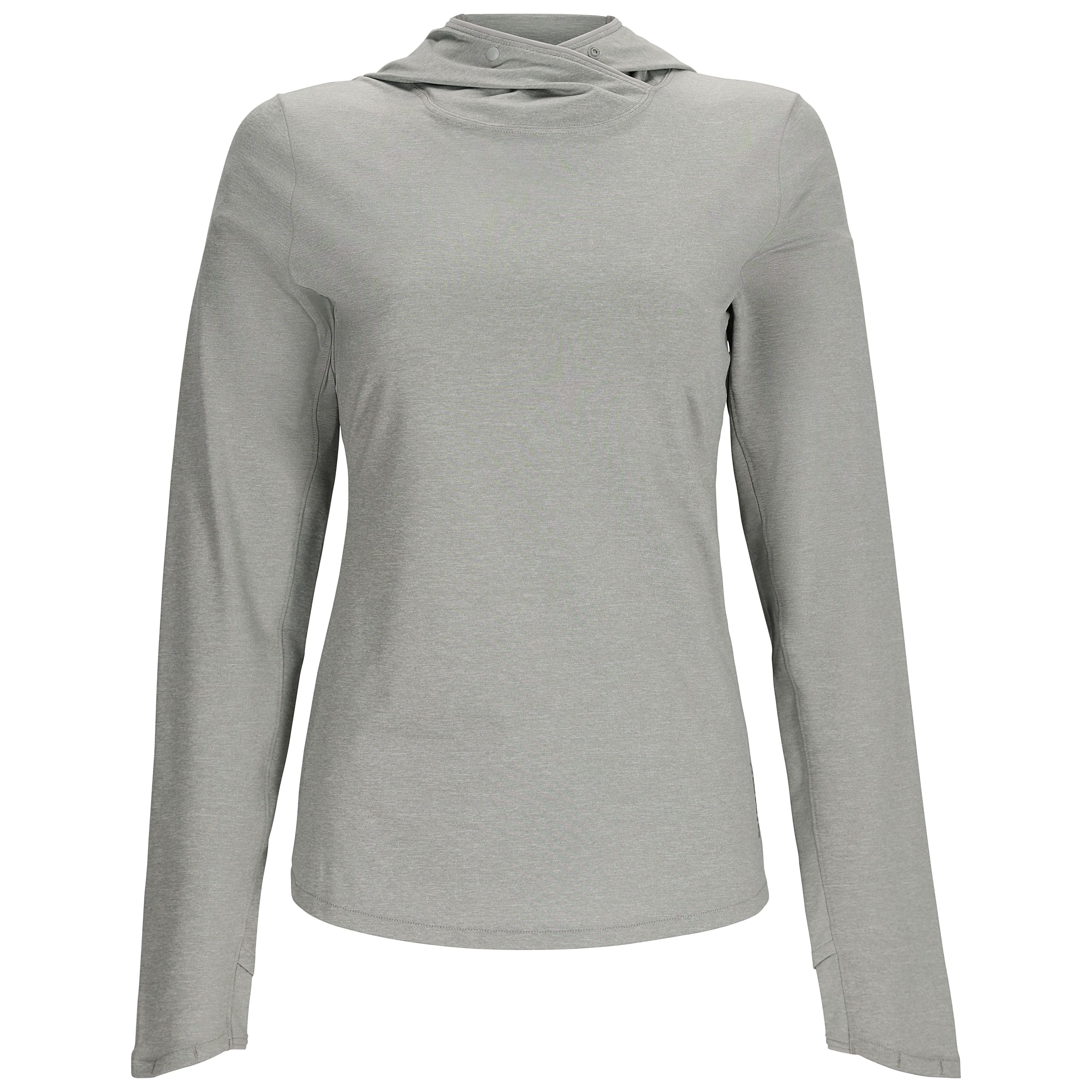 Simms Women's SolarFlex Hoody Cinder Heather Image 01