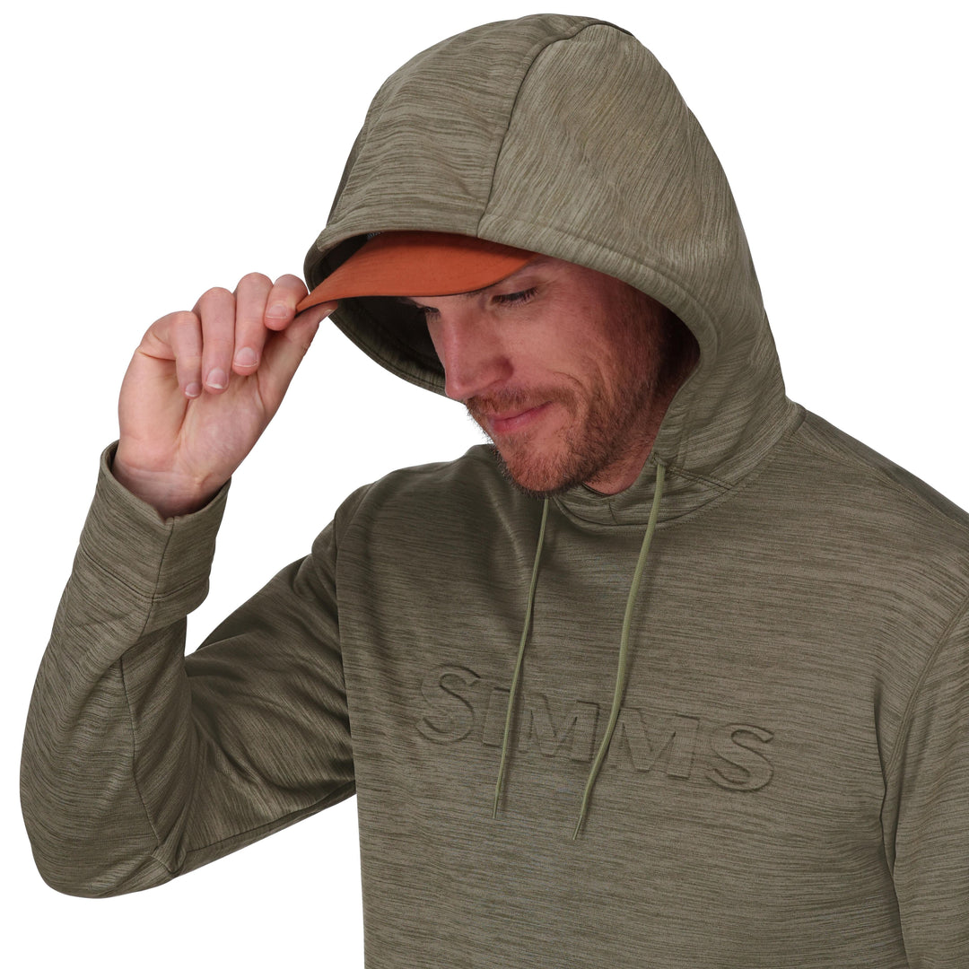 Simms Men's Challenger Hoody Loden Heather Image 04