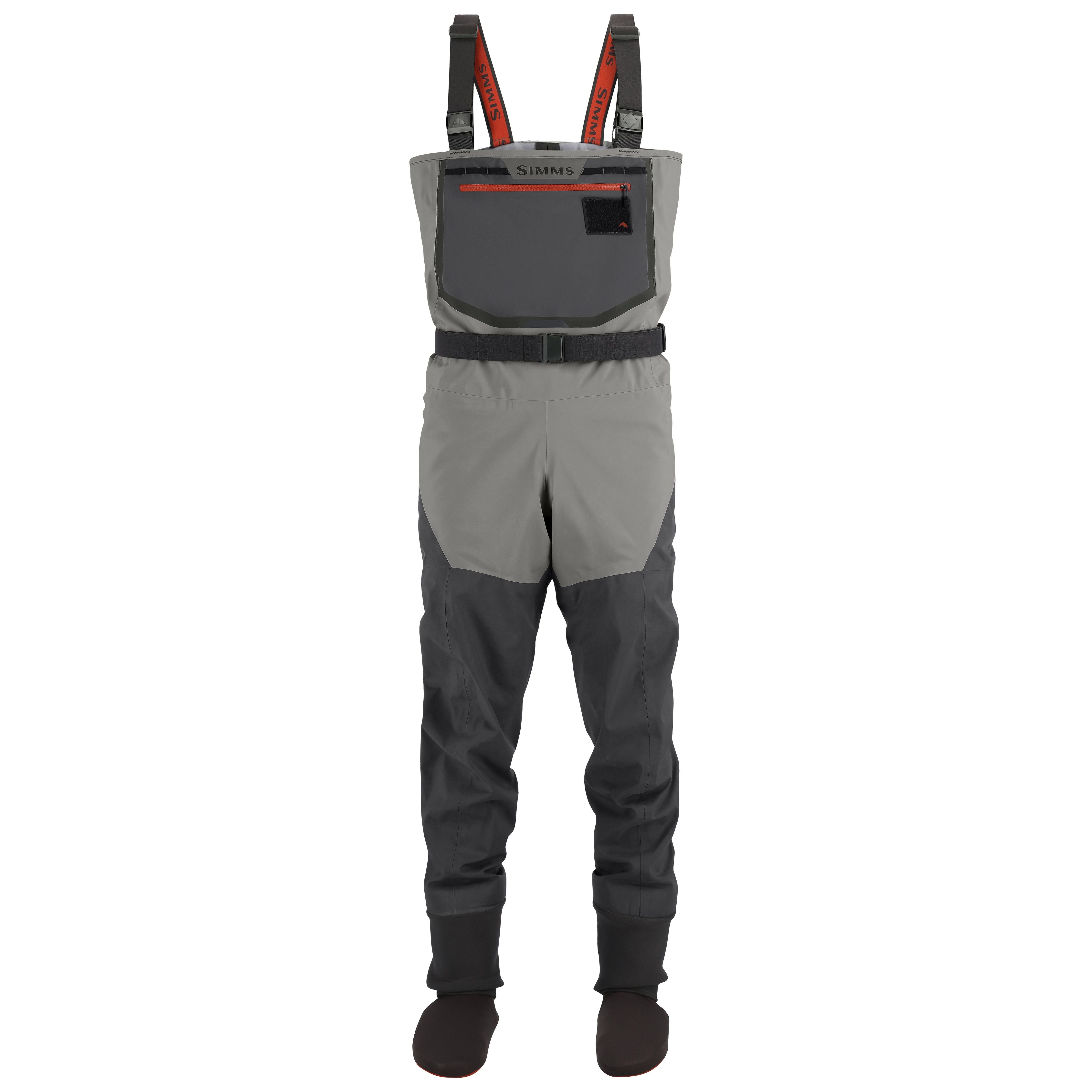 Simms Men's Freestone Stockingfoot Wader Smoke Image 01