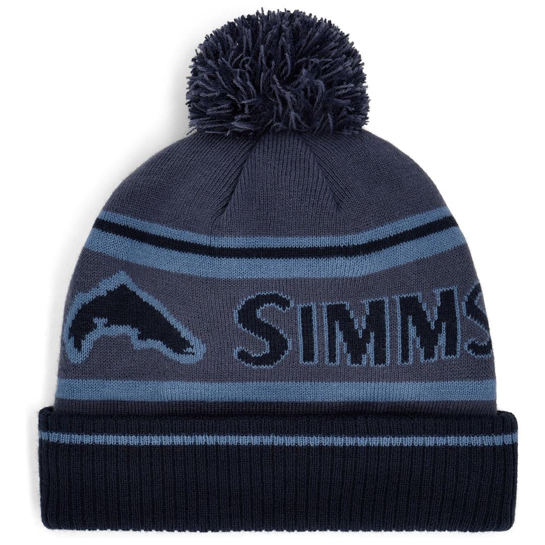 Simms Tip-Up Pom Beanie Huckleberry Image 02