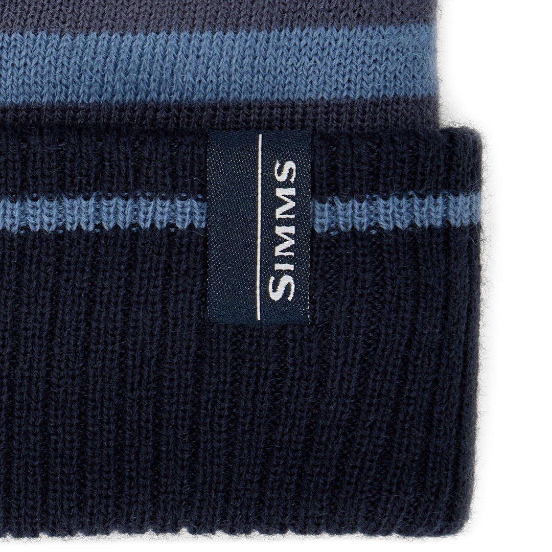Simms Tip-Up Pom Beanie Huckleberry Image 03
