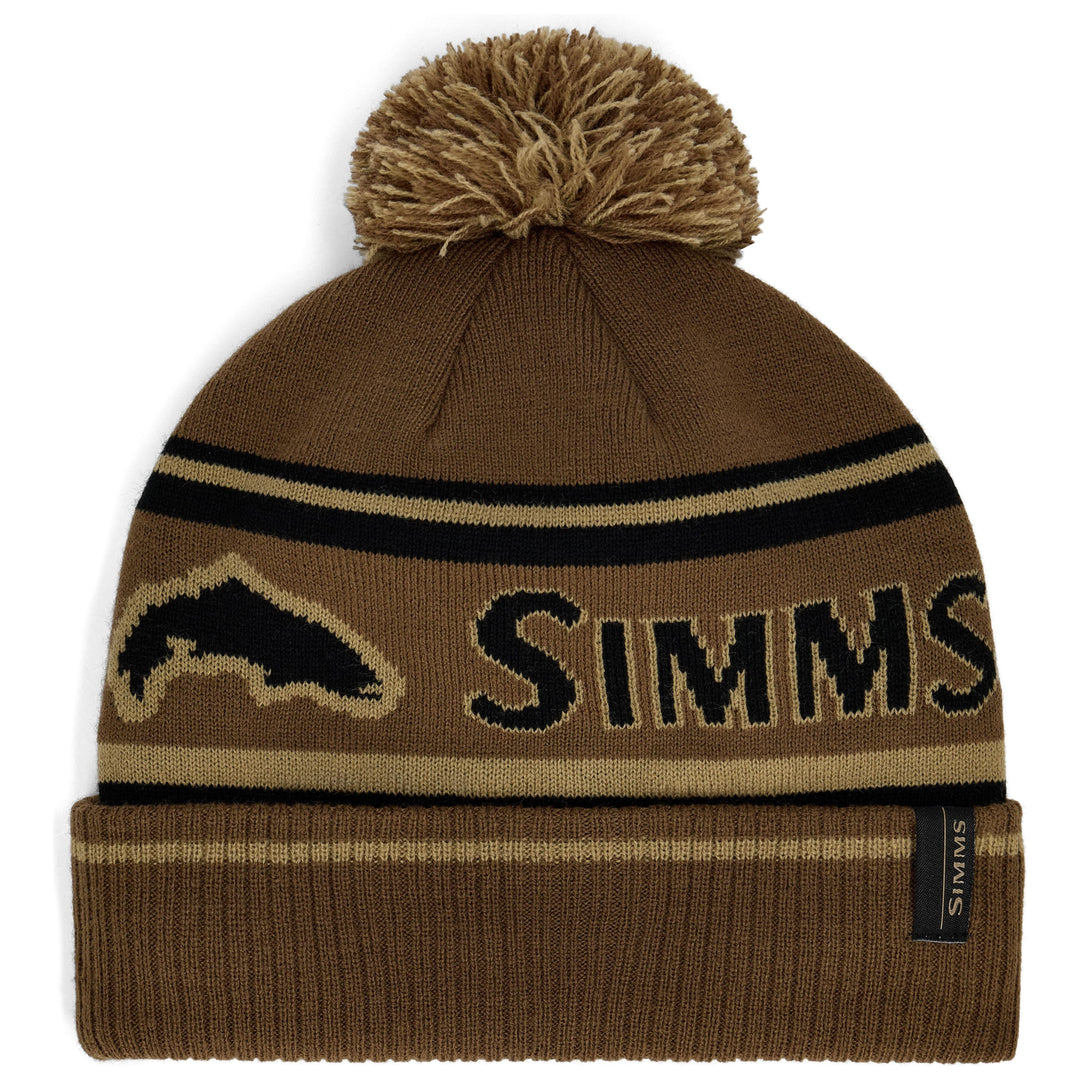 Simms Tip-Up Pom Beanie Jasper Image 01
