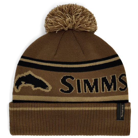 Simms Tip-Up Pom Beanie Jasper Image 01