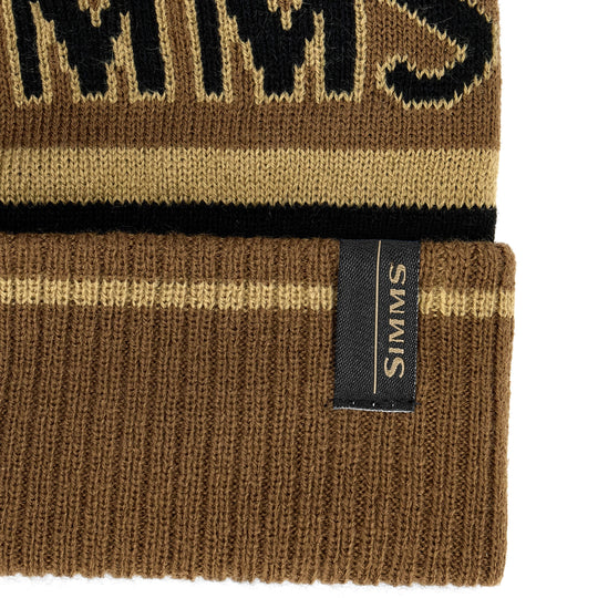Simms Tip-Up Pom Beanie Jasper Image 03
