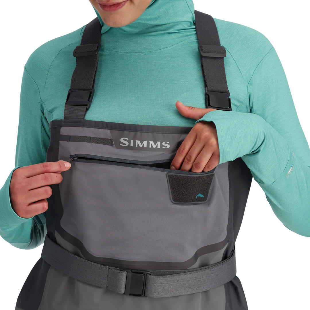 Simms Women's Freestone Stockingfoot Wader Slate Image 06