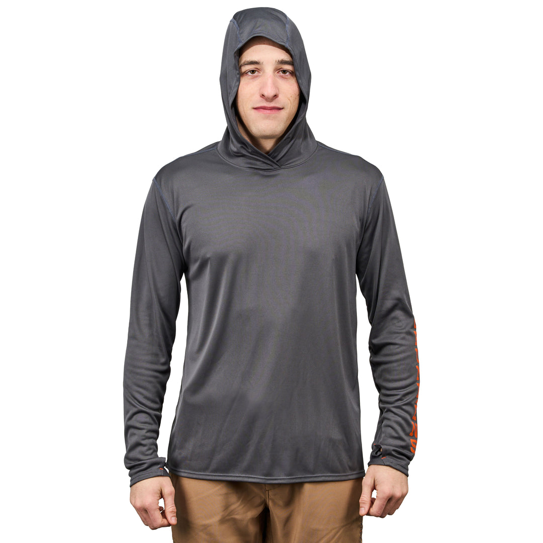 Grundens Men's Tough Sun Hoodie Anchor Image 03