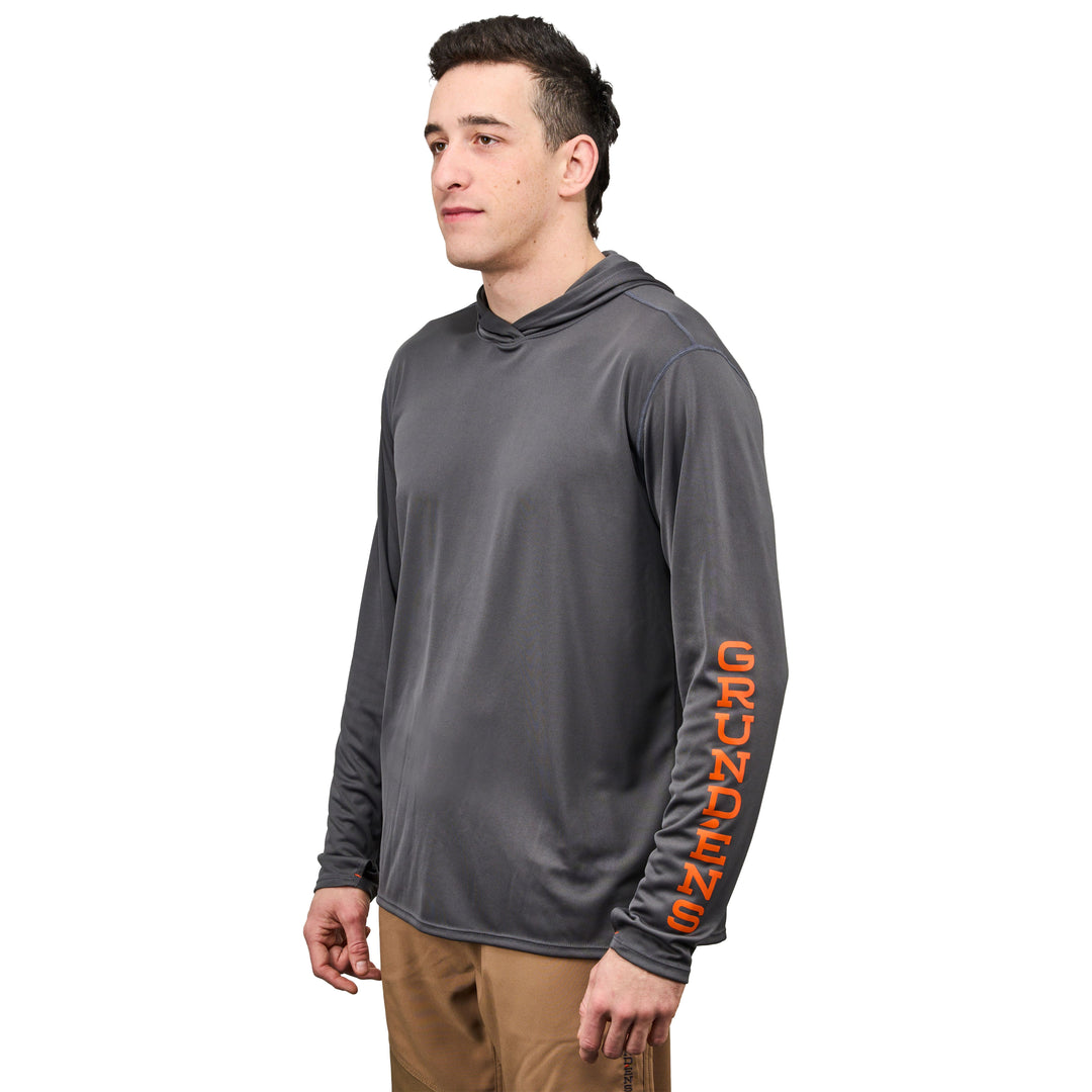 Grundens Men's Tough Sun Hoodie Anchor Image 07