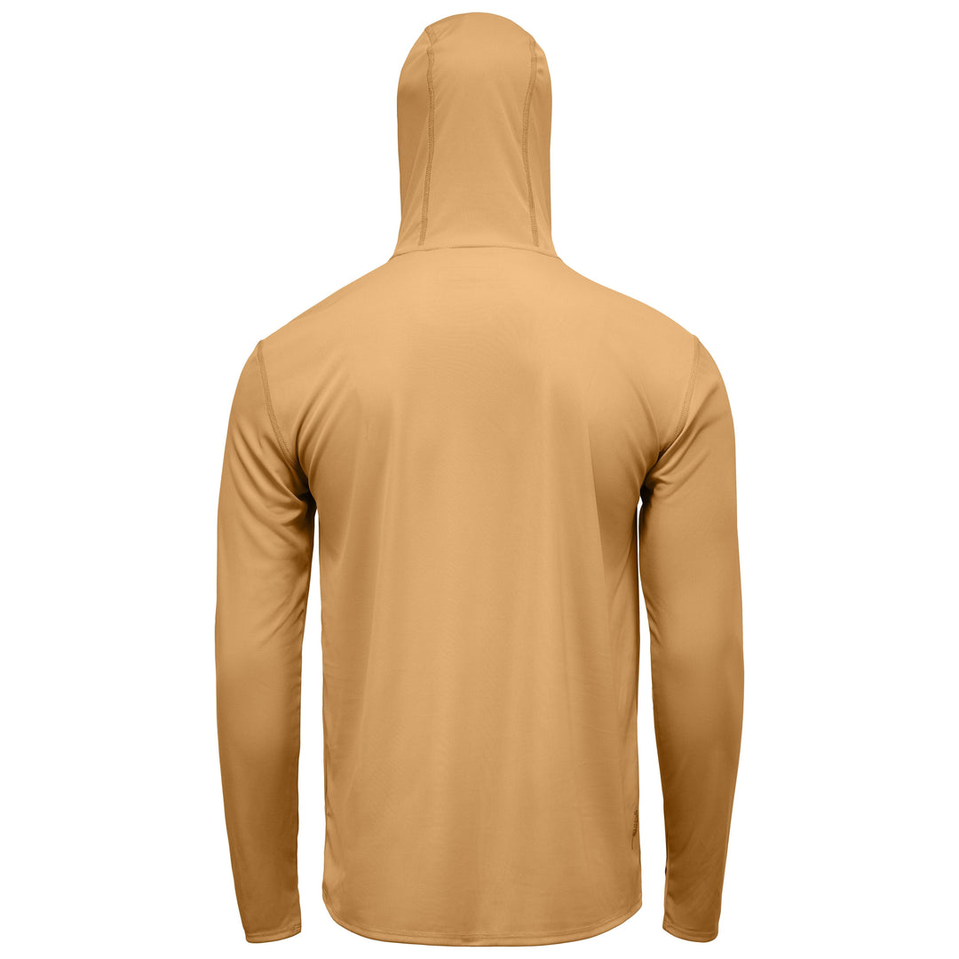 Grundens Men's Tough Sun Hoodie Whiskey Image 02