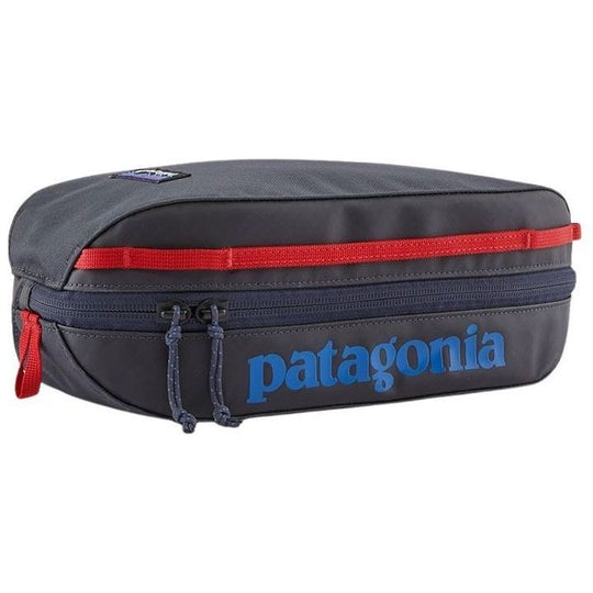 Patagonia Black Hole Cube 3L Smolder Blue with Amanita Red