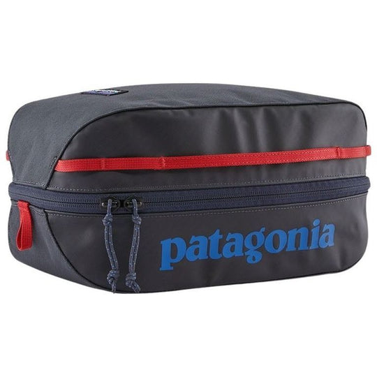 Patagonia Black Hole Cube 6L Smolder Blue with Amanita Red