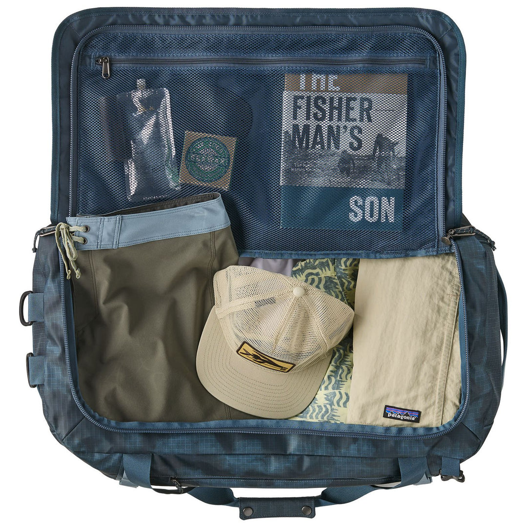 Patagonia Black Hole Duffel 55L Sastrugi: Summit Blue Image 02