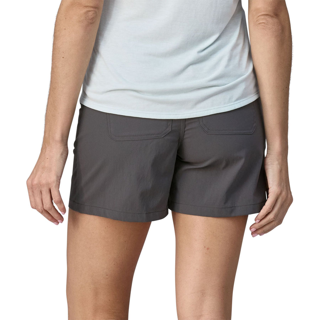 Patagonia Women's Quandary Shorts - 5 in. Forge Grey Image 03