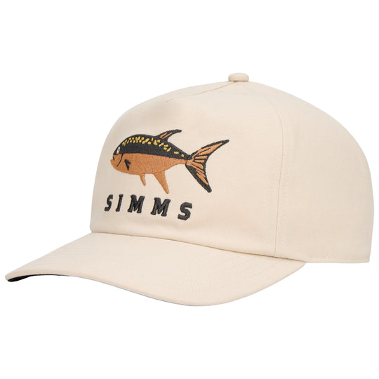 Simms Double Haul Cap Burnished Clay Nomad Fish Image 01