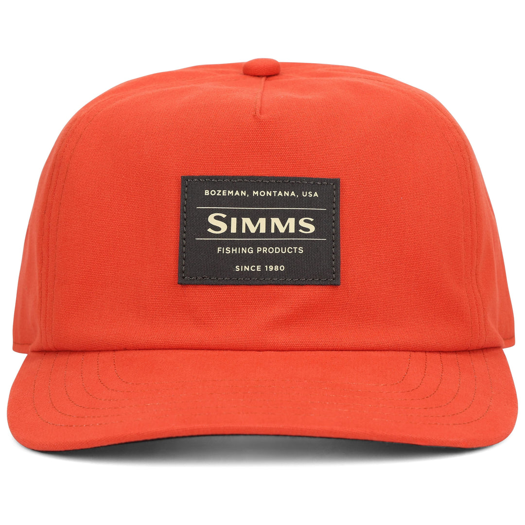 Simms Double Haul Cap Simms Orange Image 01