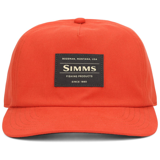 Simms Double Haul Cap Simms Orange Image 01