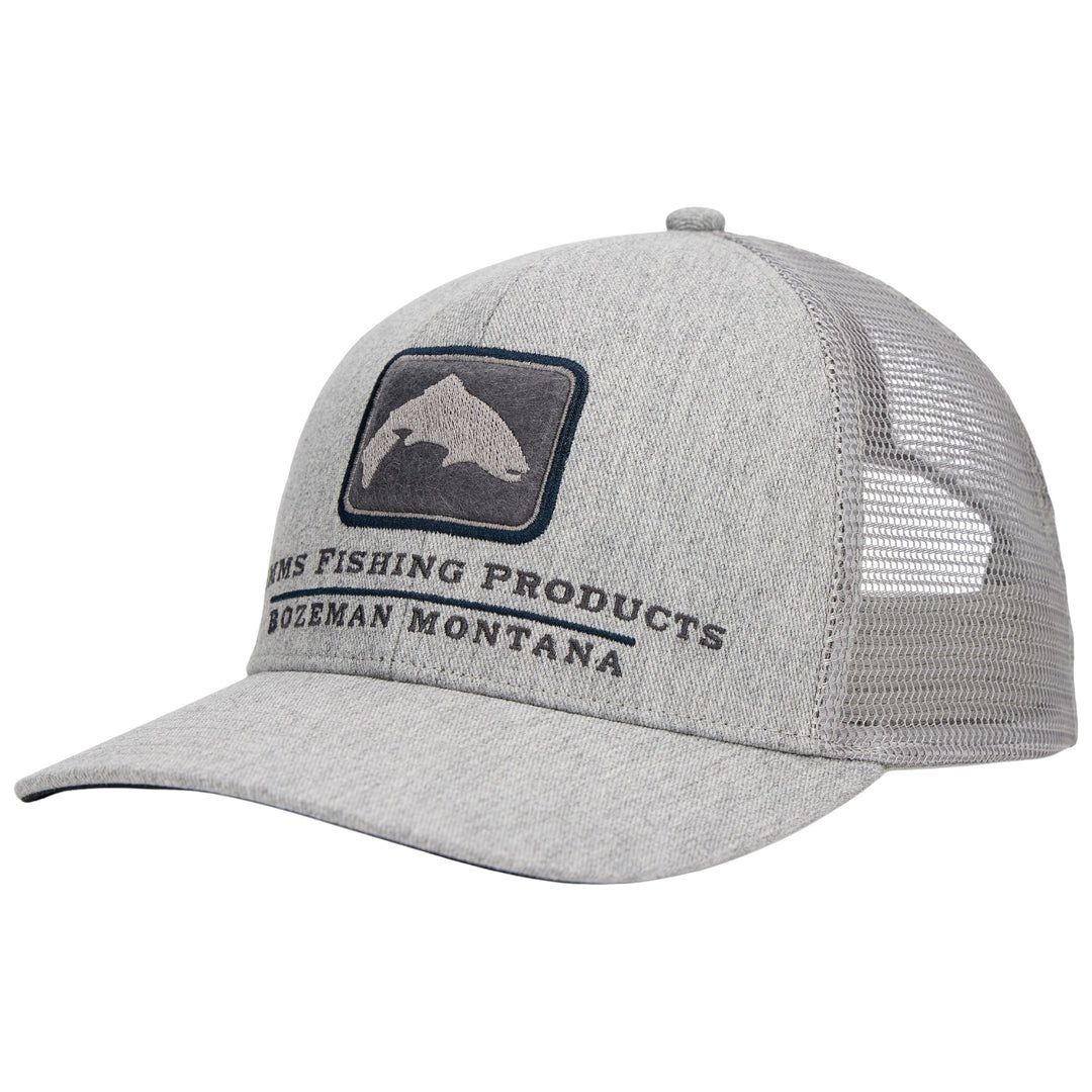 Simms Double Haul Icon Trucker Hopper Head Heather Image 01