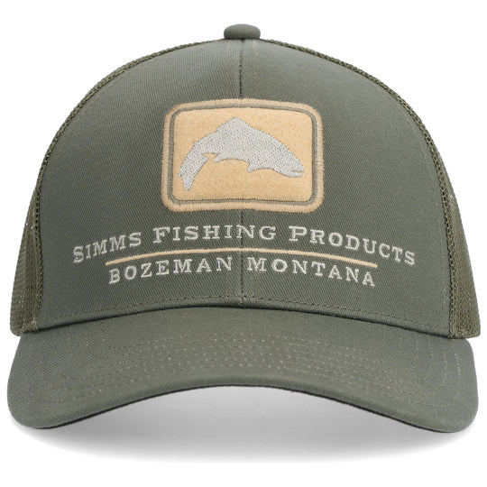 Simms Double Haul Icon Trucker Smokey Olive Image 01