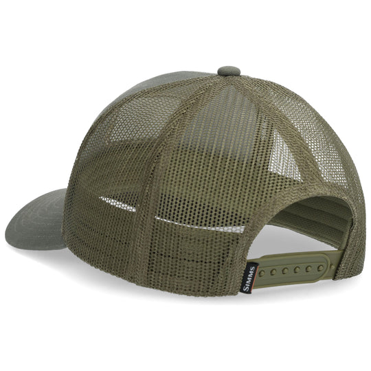Simms Double Haul Icon Trucker Smokey Olive Image 02