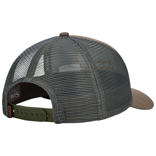 Simms Double Haul Trucker Loden Stamp Lockup Image 02