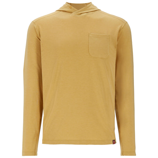 Simms Men's Glades Hoody Baltic Amber Heather Image 01